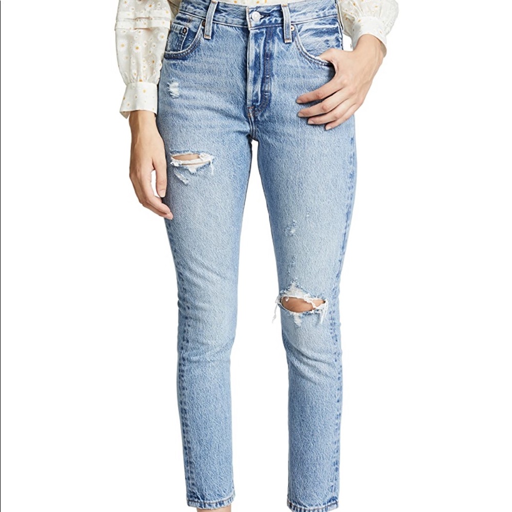 Levi's 501 skinny "can't touch this"